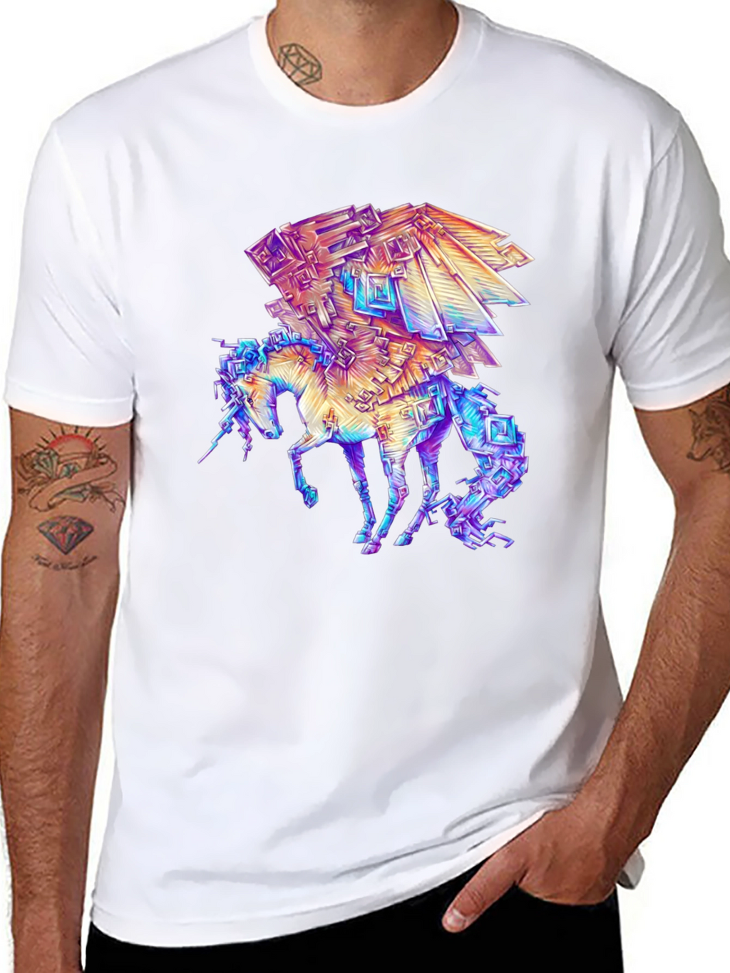 Crystal Unicorn Graphic Tee