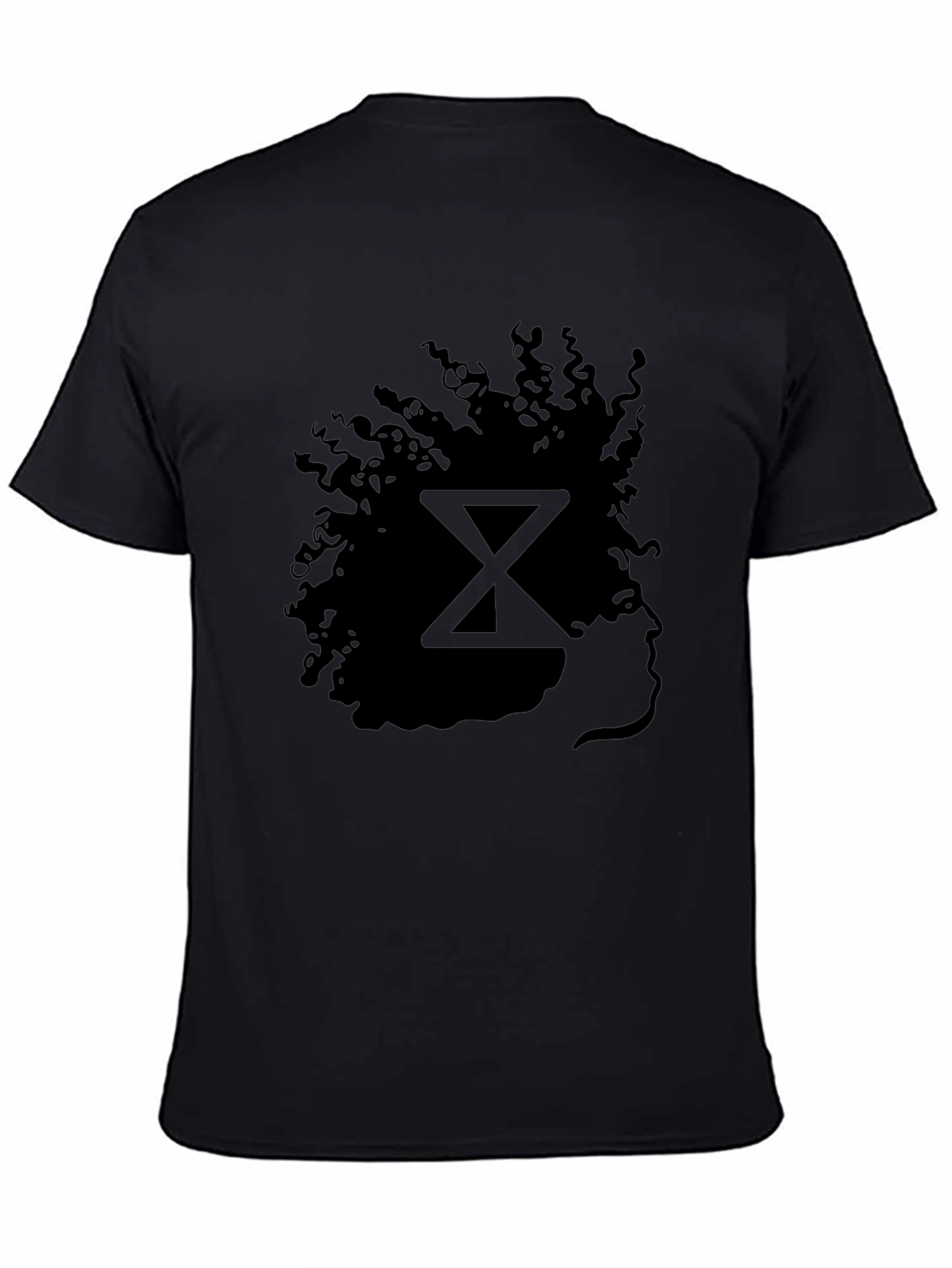 Stylish Silhouette Graphic Print Mens T-Shirt