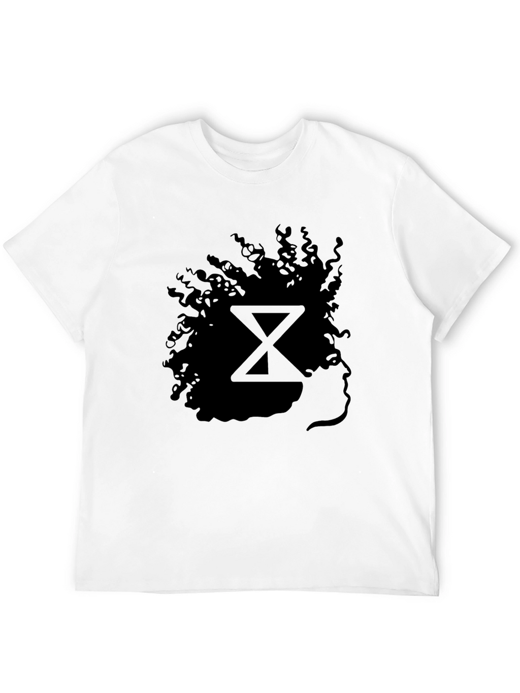 Stylish Silhouette Graphic Print Mens T-Shirt