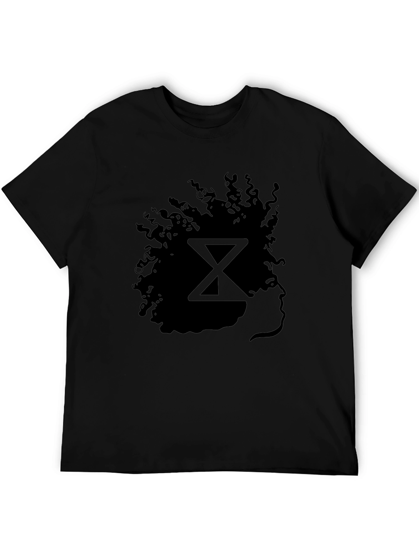 Stylish Silhouette Graphic Print Mens T-Shirt