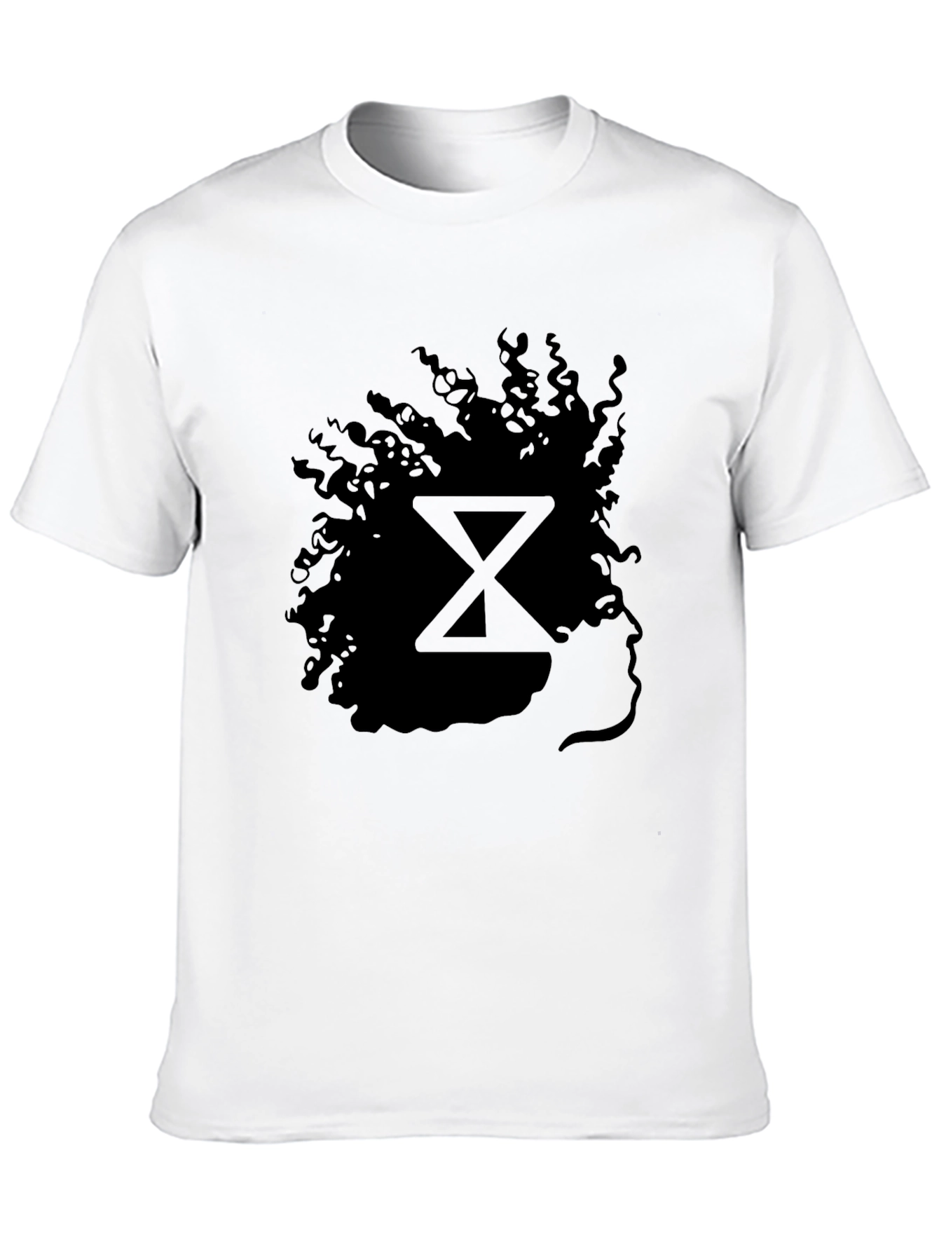 Stylish Silhouette Graphic Print Mens T-Shirt