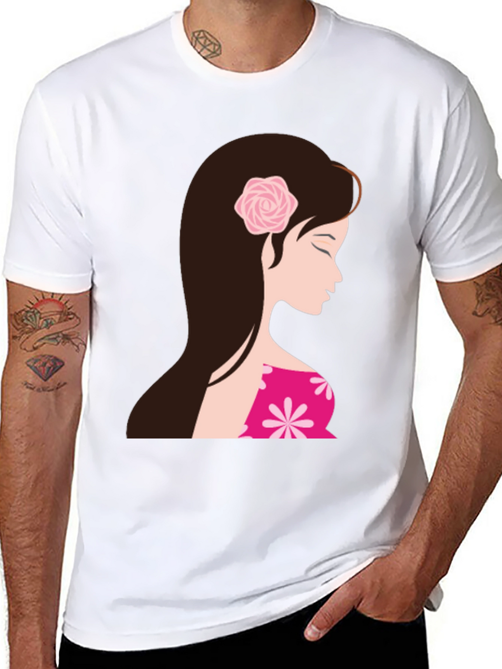 Woman Graphic T-Shirt - Stylish and Comfortable