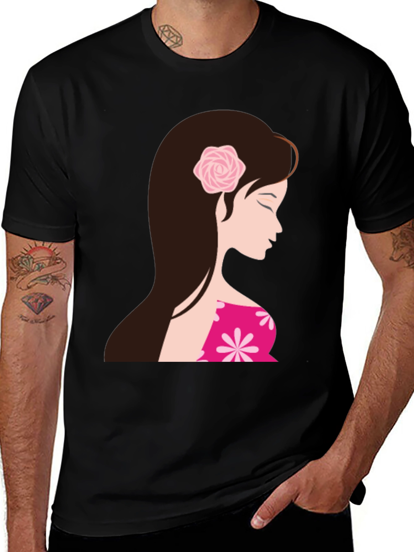 Woman Graphic T-Shirt - Stylish and Comfortable