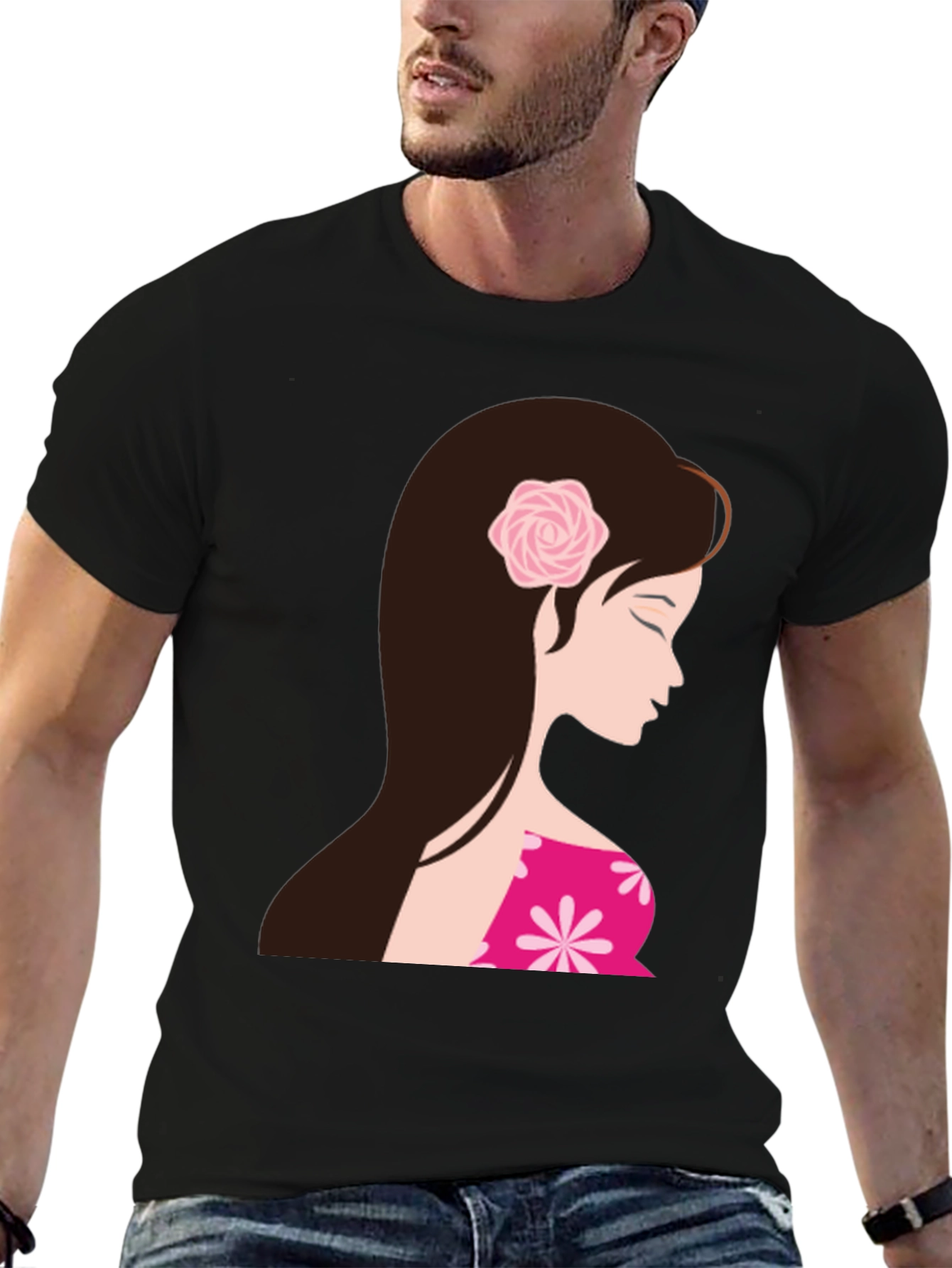 Woman Graphic T-Shirt - Stylish and Comfortable