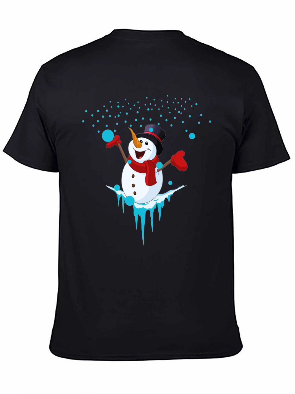 Snowman Graphic Tee - Holiday Cheer