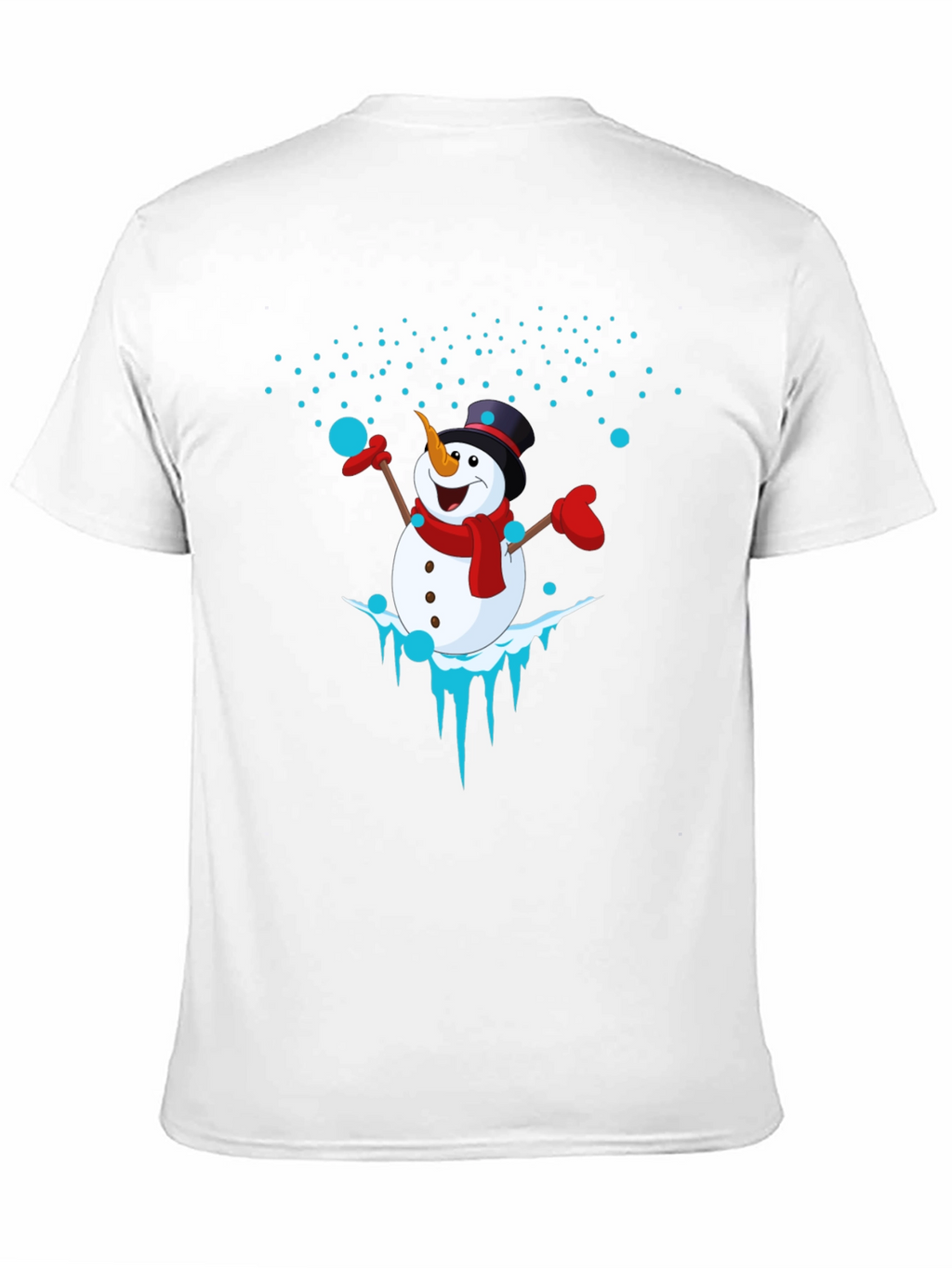 Snowman Graphic Tee - Holiday Cheer