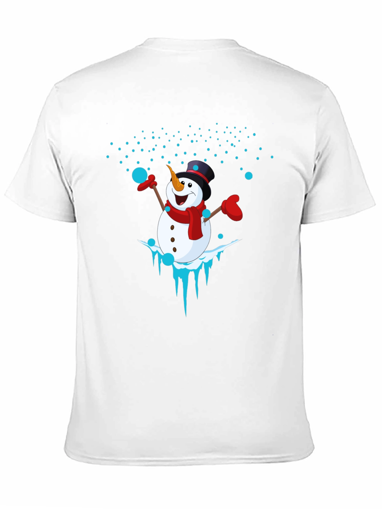 Snowman Graphic Tee - Holiday Cheer