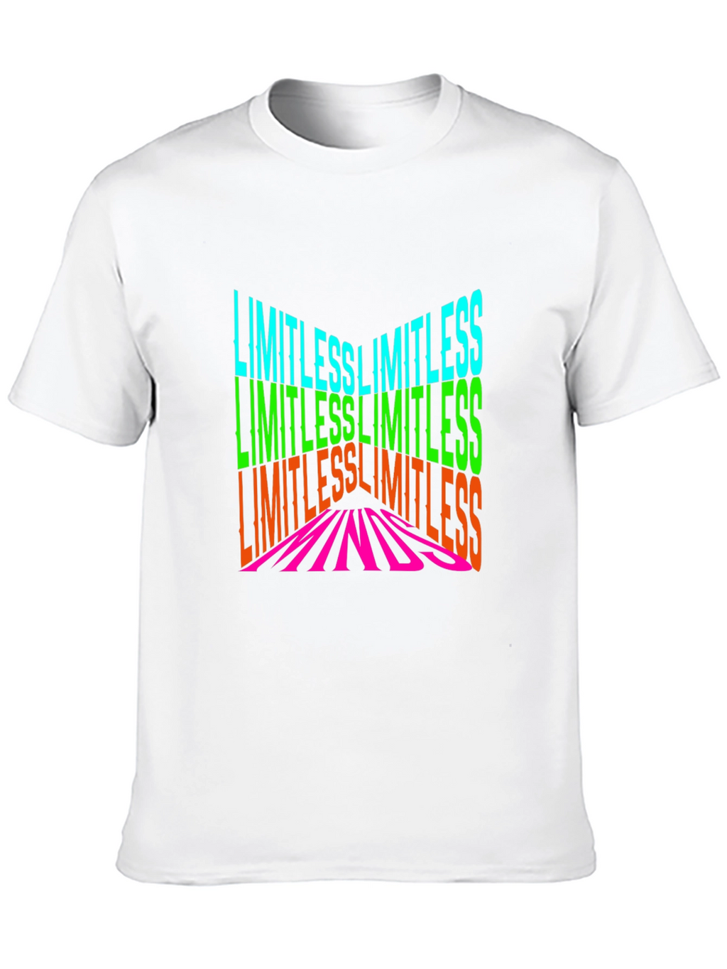 Limitless Minds Graphic Print Black T-Shirt