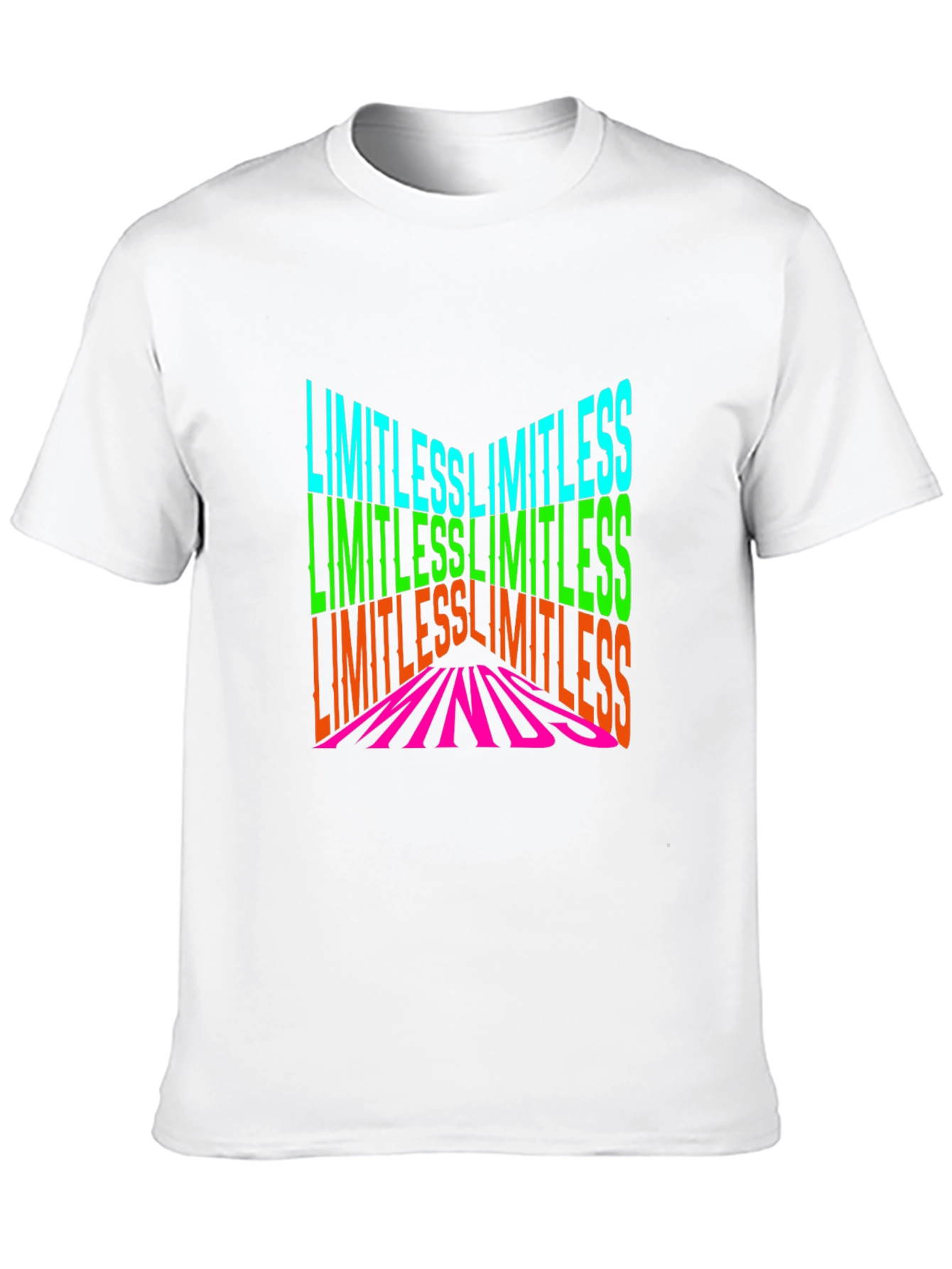 Limitless Minds Graphic Print Black T-Shirt