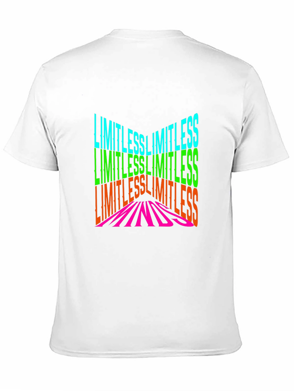 Limitless Minds Graphic Print Black T-Shirt