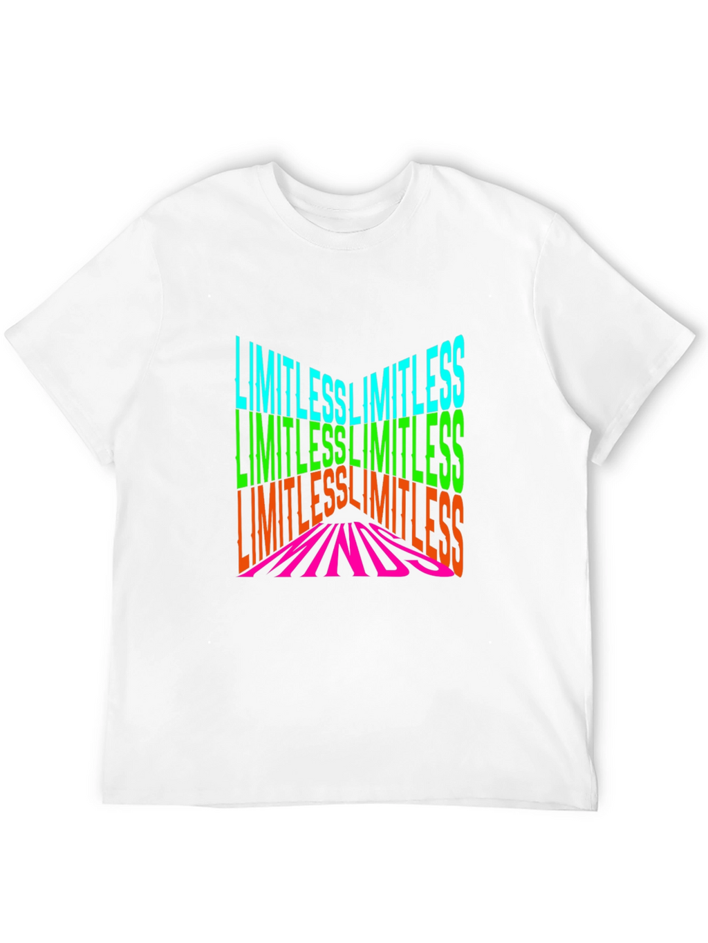 Limitless Minds Graphic Print Black T-Shirt