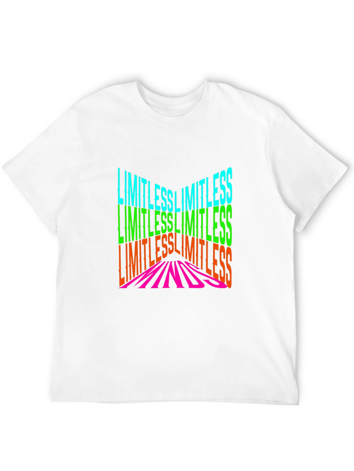 Limitless Minds Graphic Print Black T-Shirt