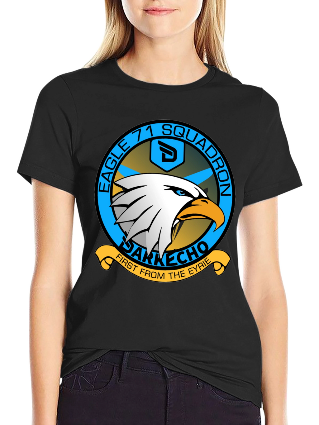 Eagle 71 Squadron Graphic Tee - Darkecho