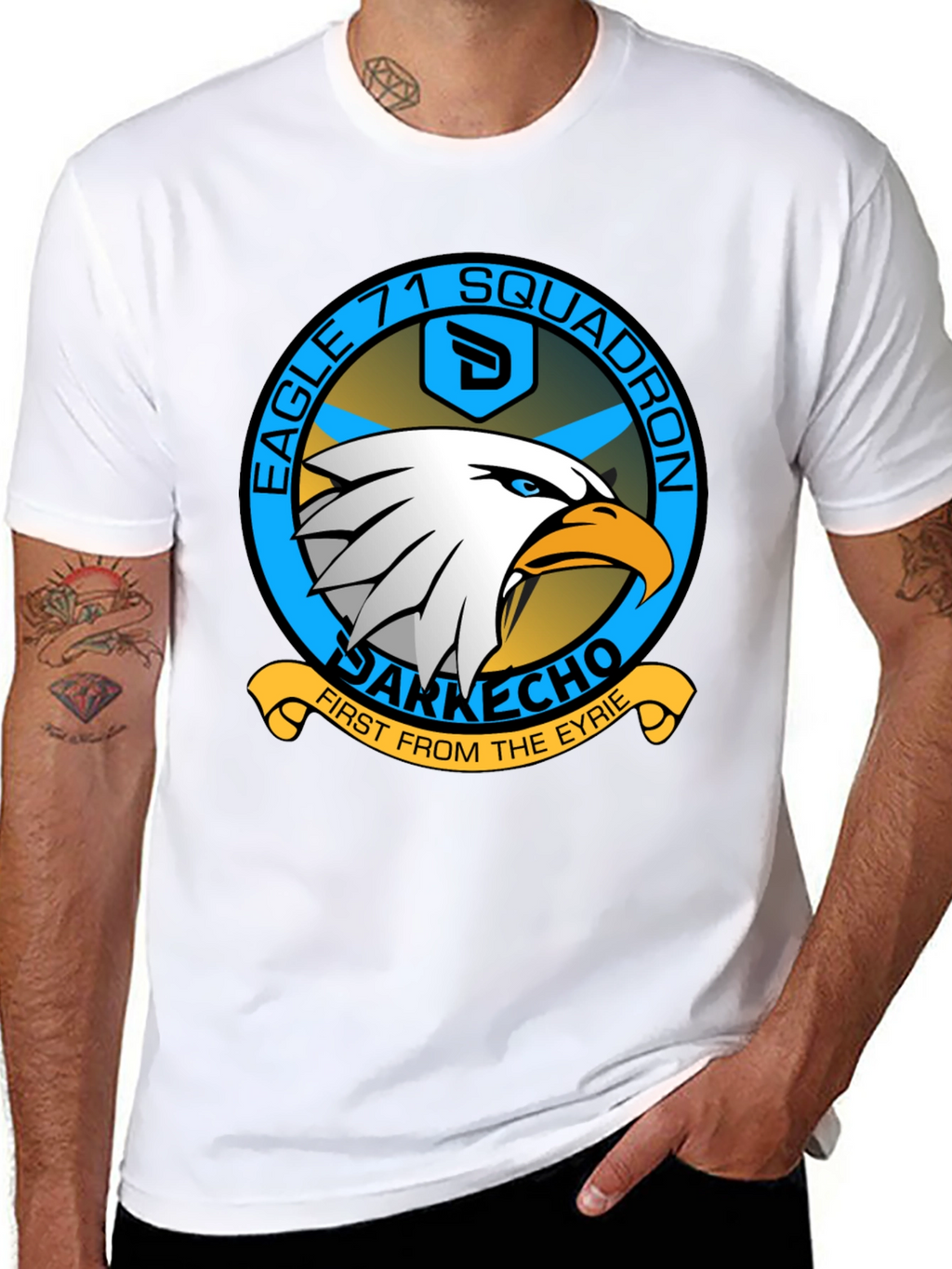 Eagle 71 Squadron Graphic Tee - Darkecho