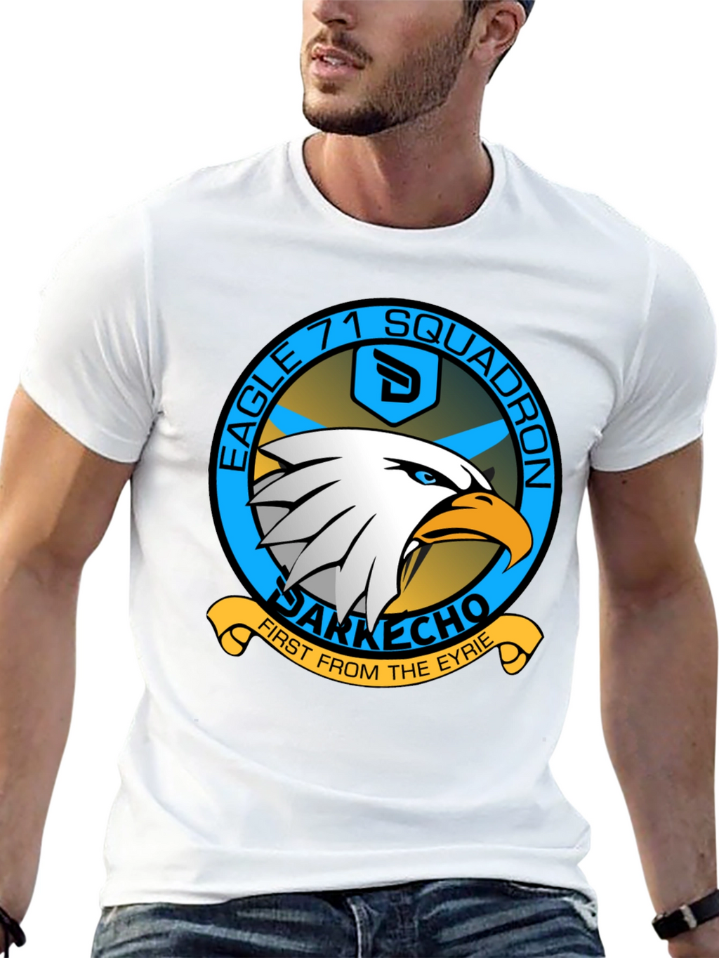 Eagle 71 Squadron Graphic Tee - Darkecho