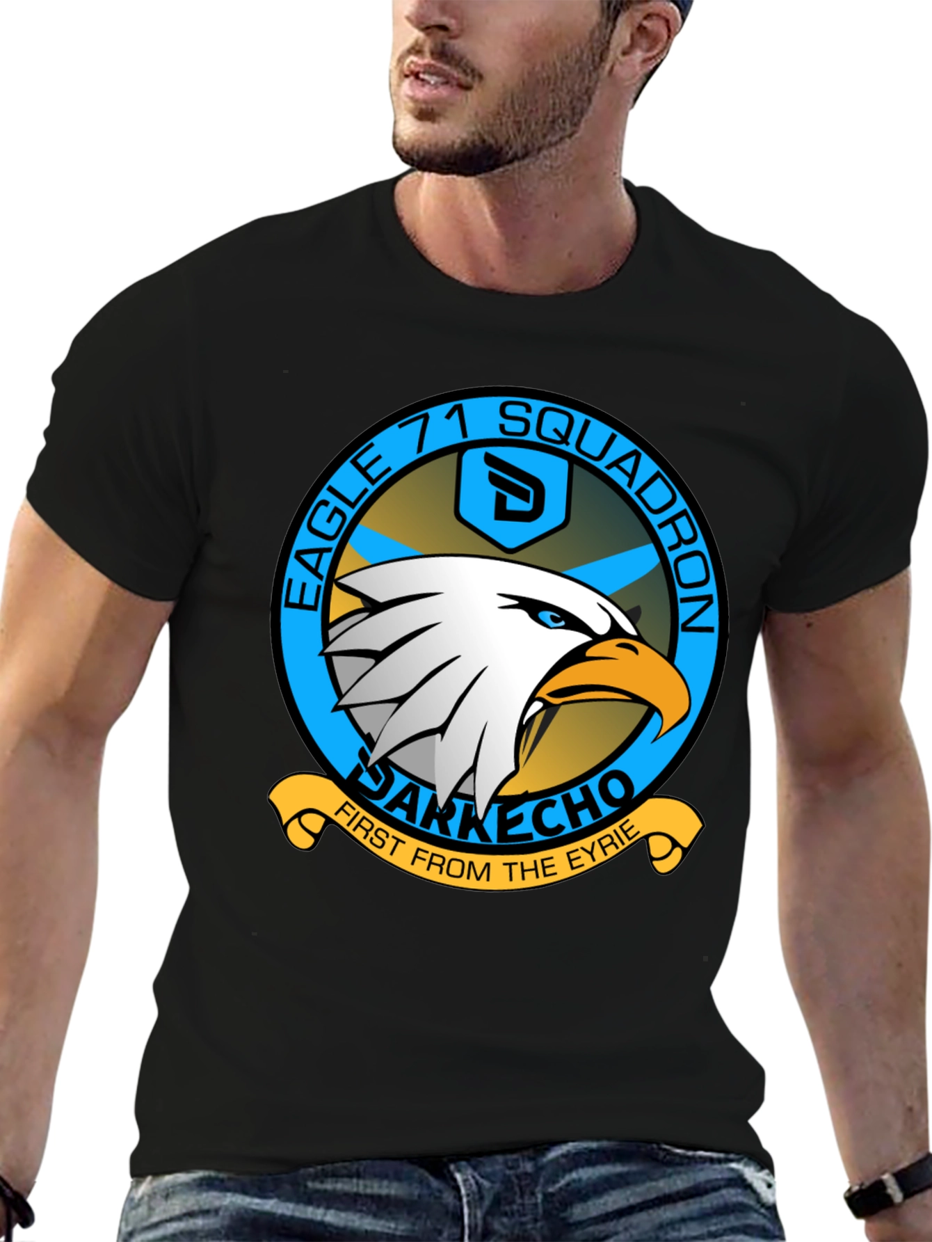 Eagle 71 Squadron Graphic Tee - Darkecho