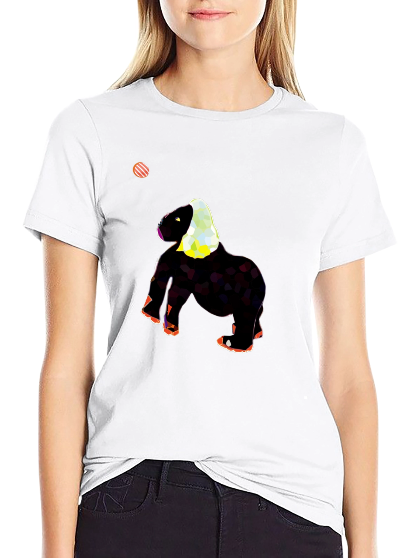 Funky Gorilla Graphic Tee - Black
