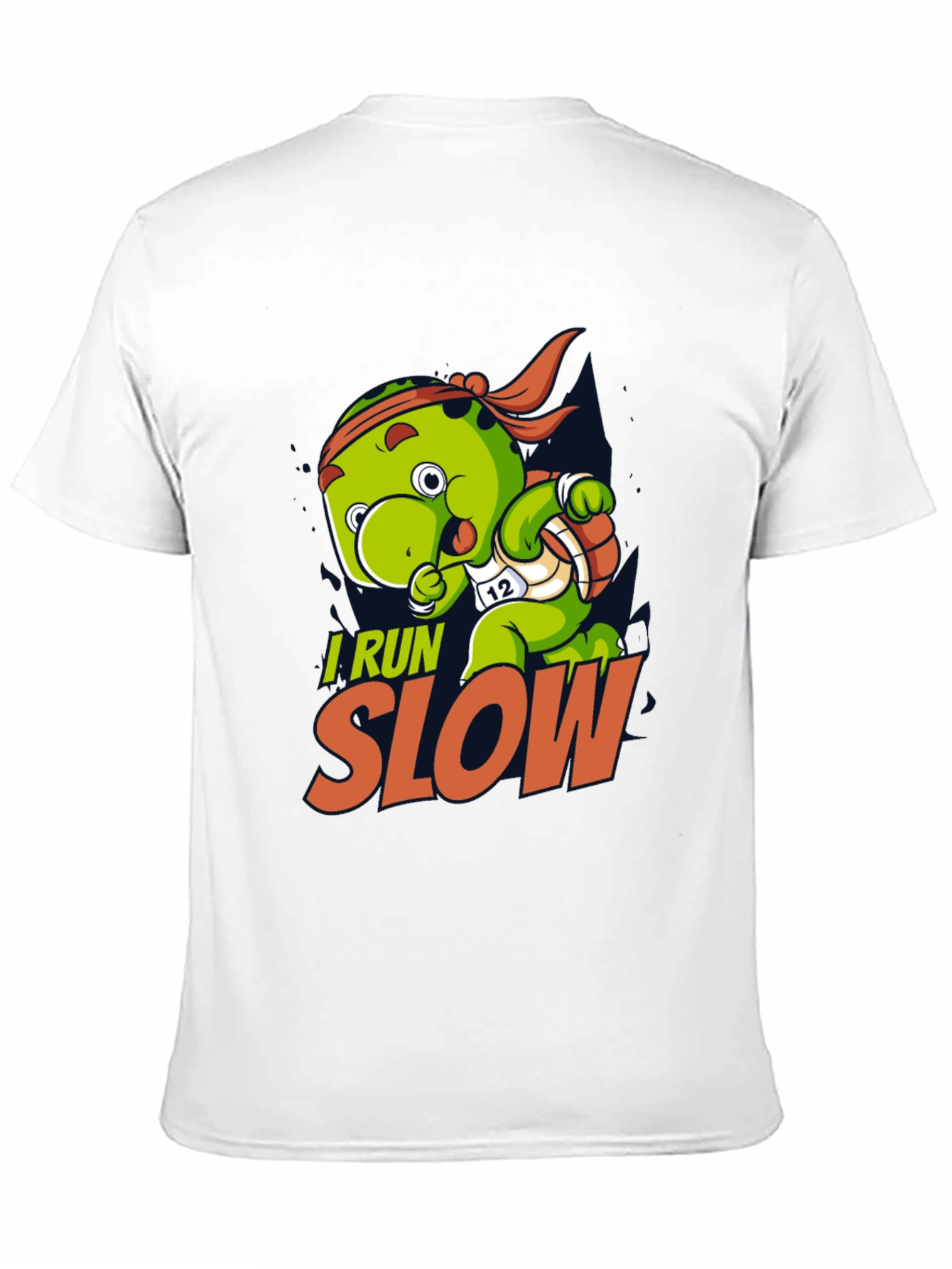 I Run Slow Turtle T-Shirt - Funny Running Tee
