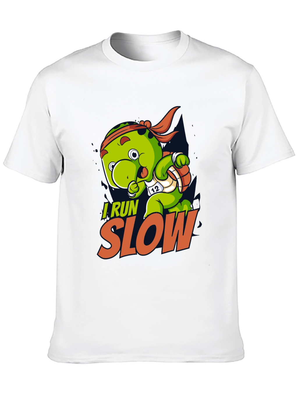I Run Slow Turtle T-Shirt - Funny Running Tee