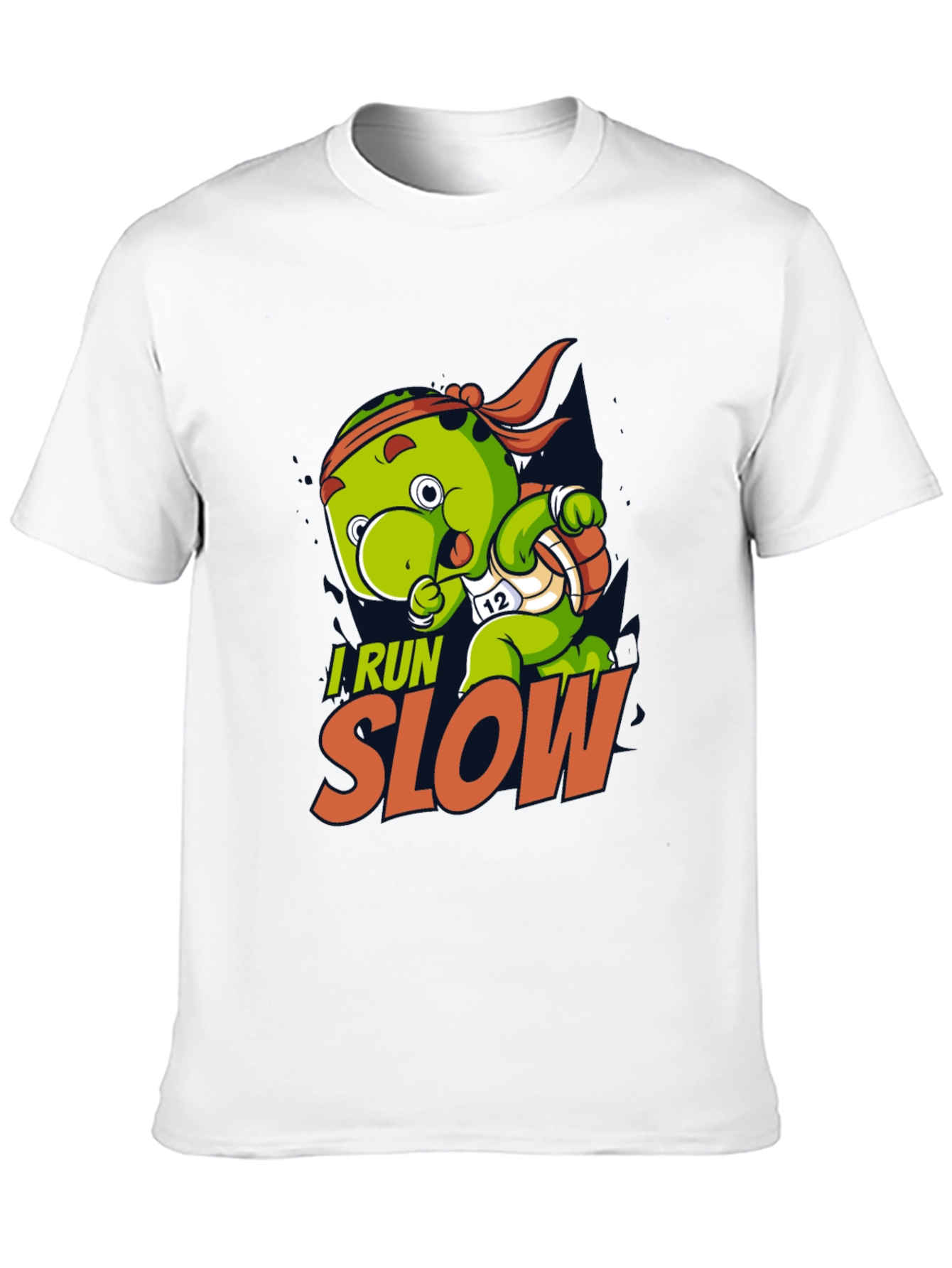 I Run Slow Turtle T-Shirt - Funny Running Tee
