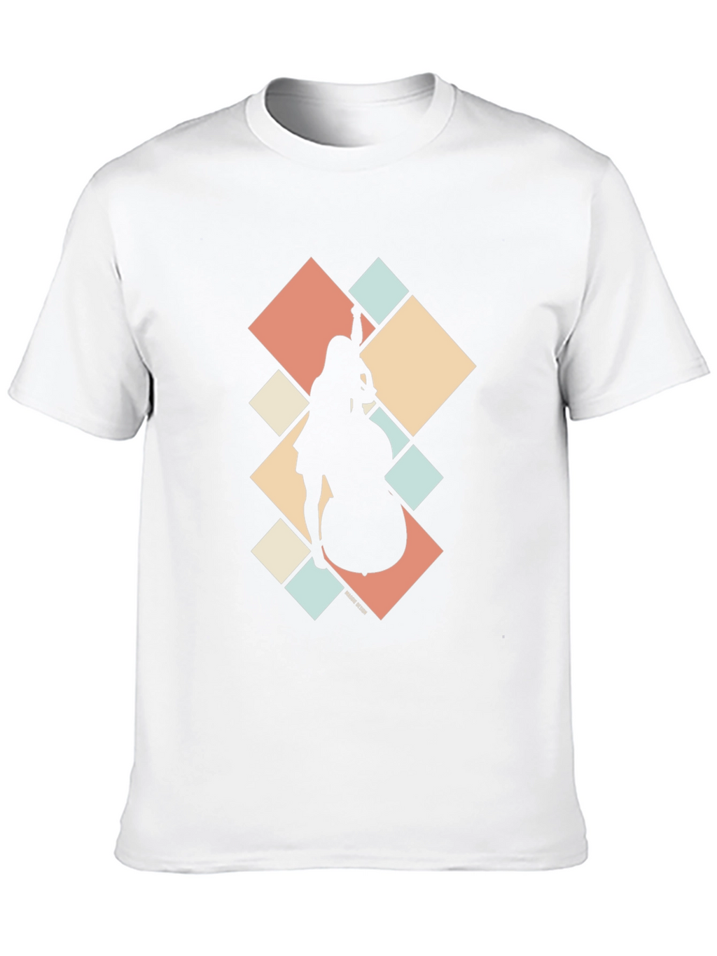 Jazz Musician Silhouette Graphic Tee