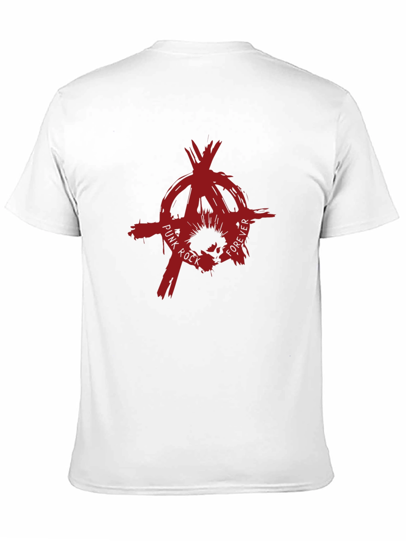 Punk Rock Forever Tee - Anarchy Symbol T-Shirt