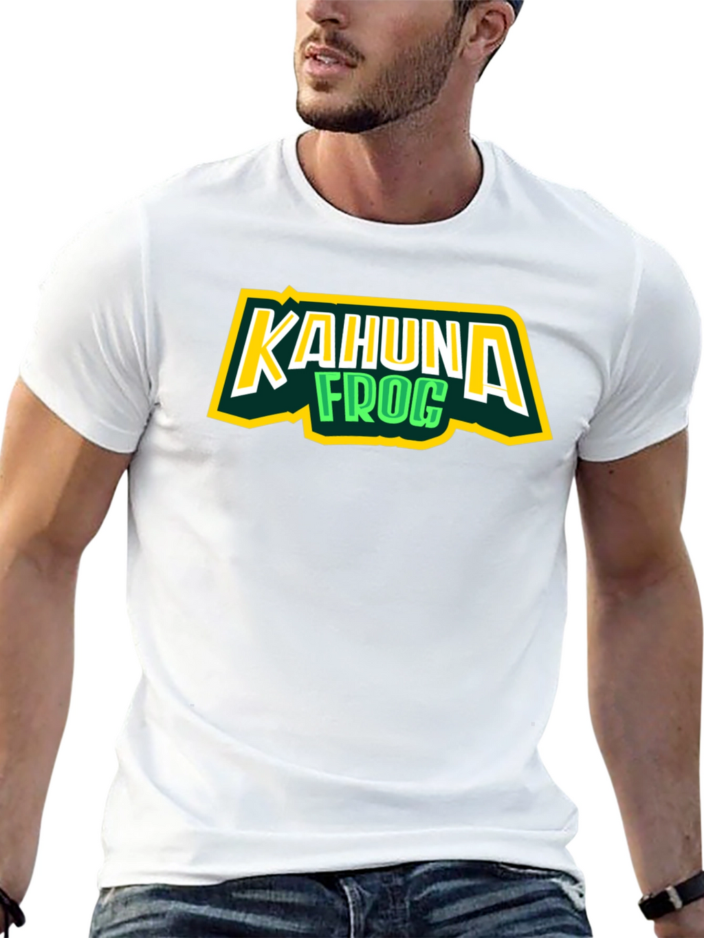 Kahuna Frog Black T-Shirt
