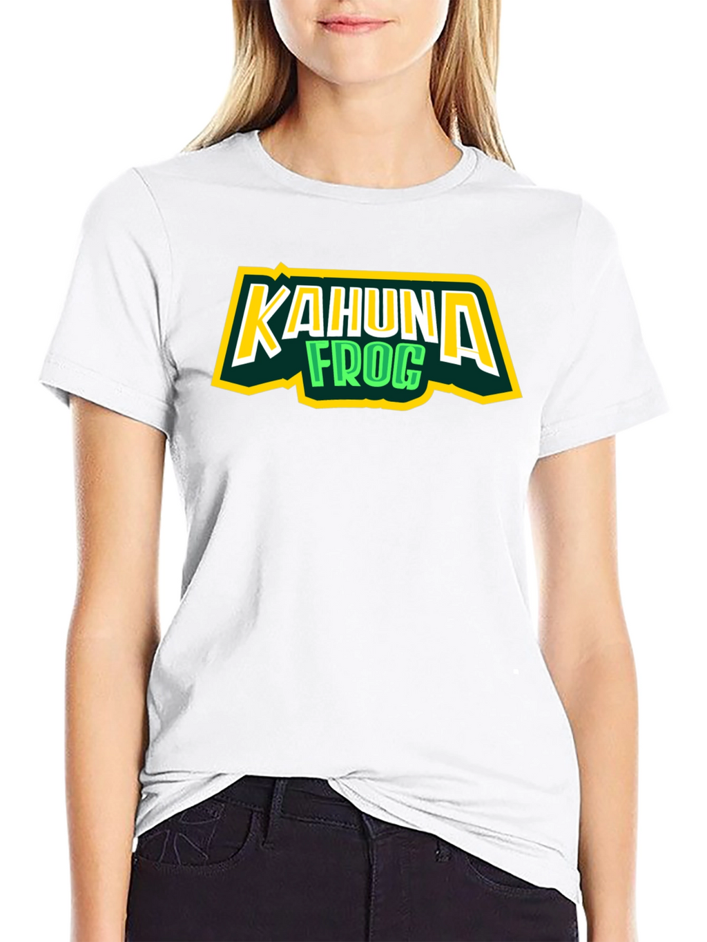Kahuna Frog Black T-Shirt