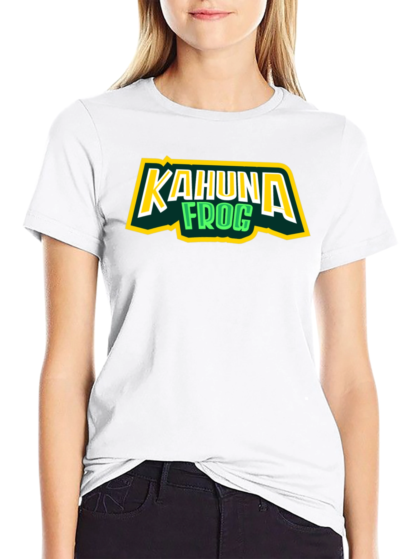 Kahuna Frog Black T-Shirt