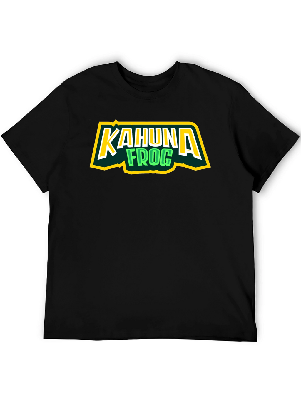 Kahuna Frog Black T-Shirt