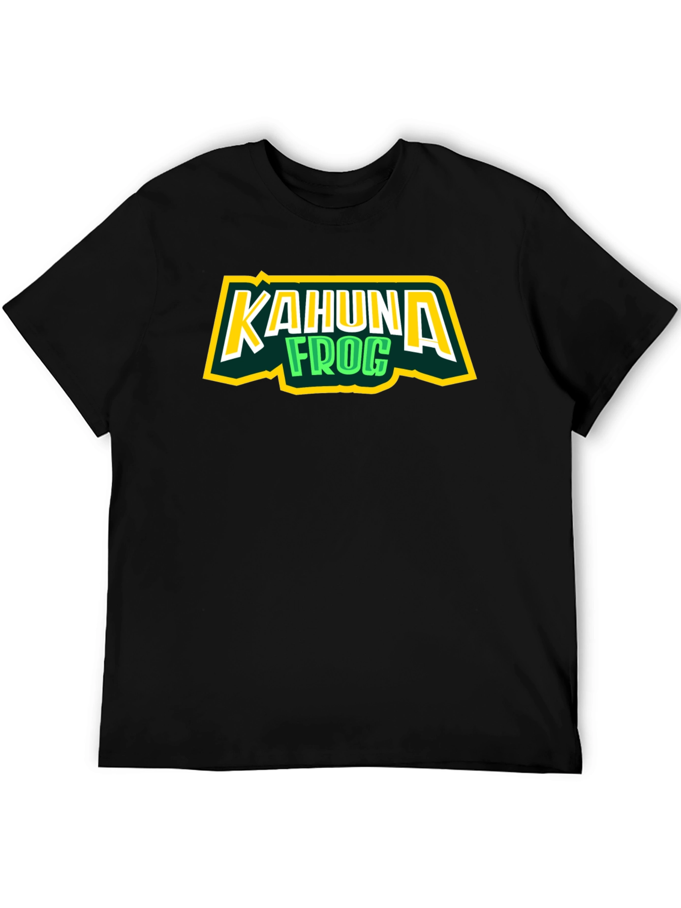 Kahuna Frog Black T-Shirt