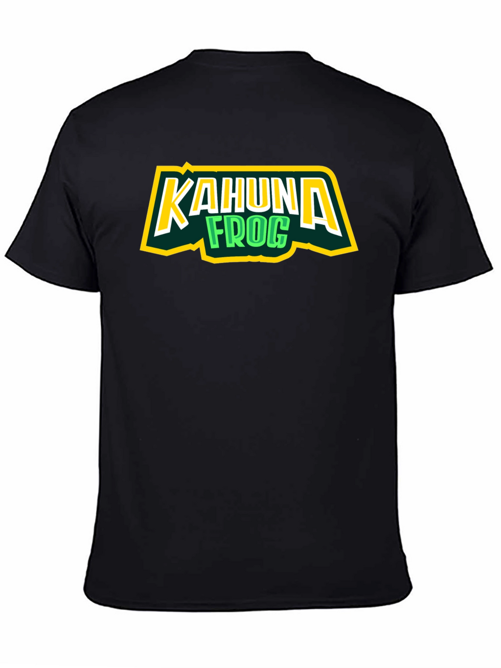 Kahuna Frog Black T-Shirt