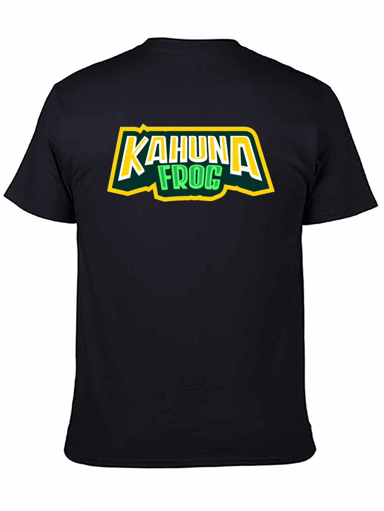 Kahuna Frog Black T-Shirt