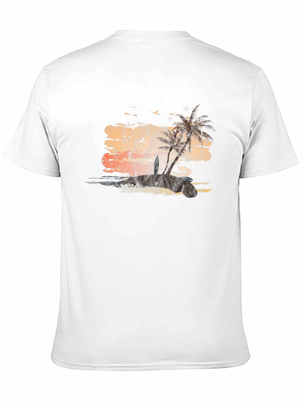 Retro Beach Sunset Tee