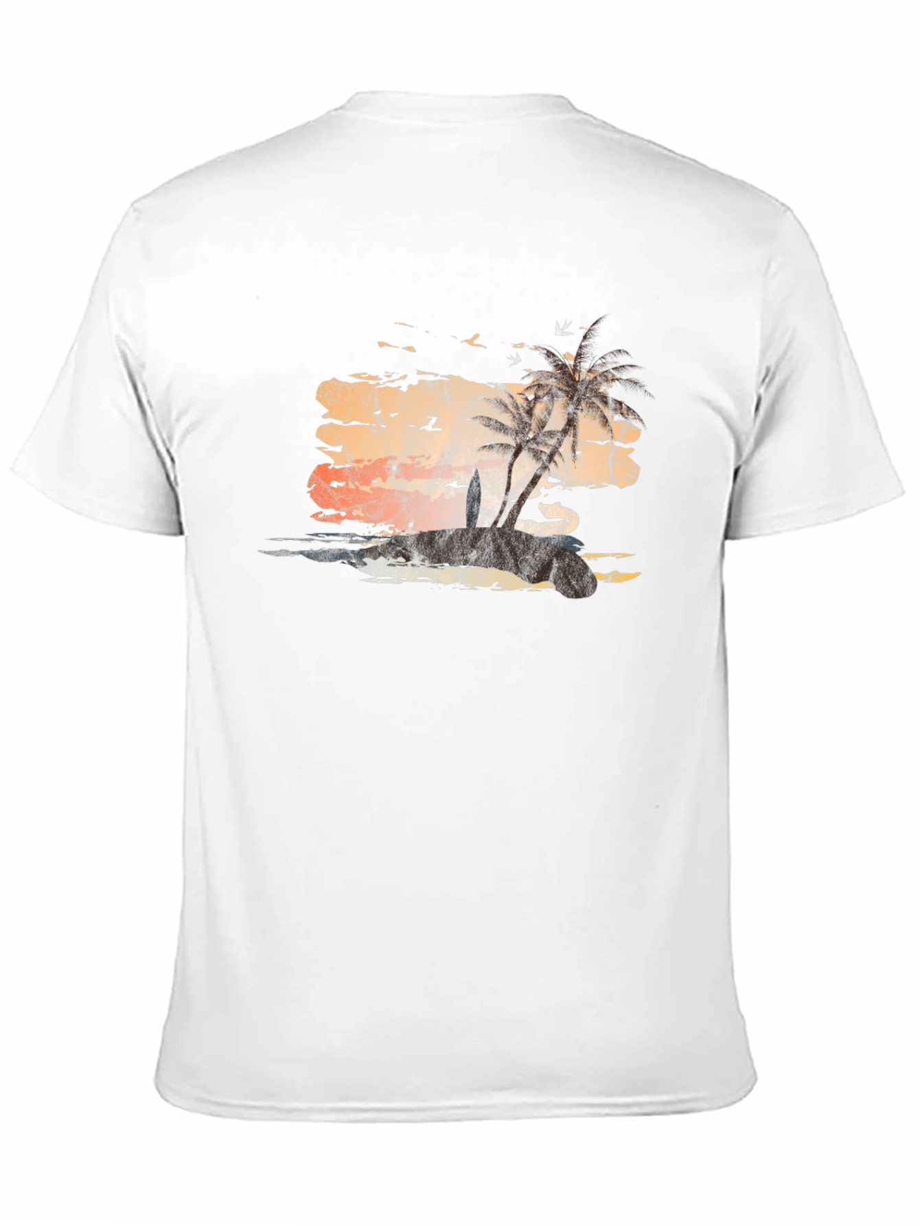 Retro Beach Sunset Tee