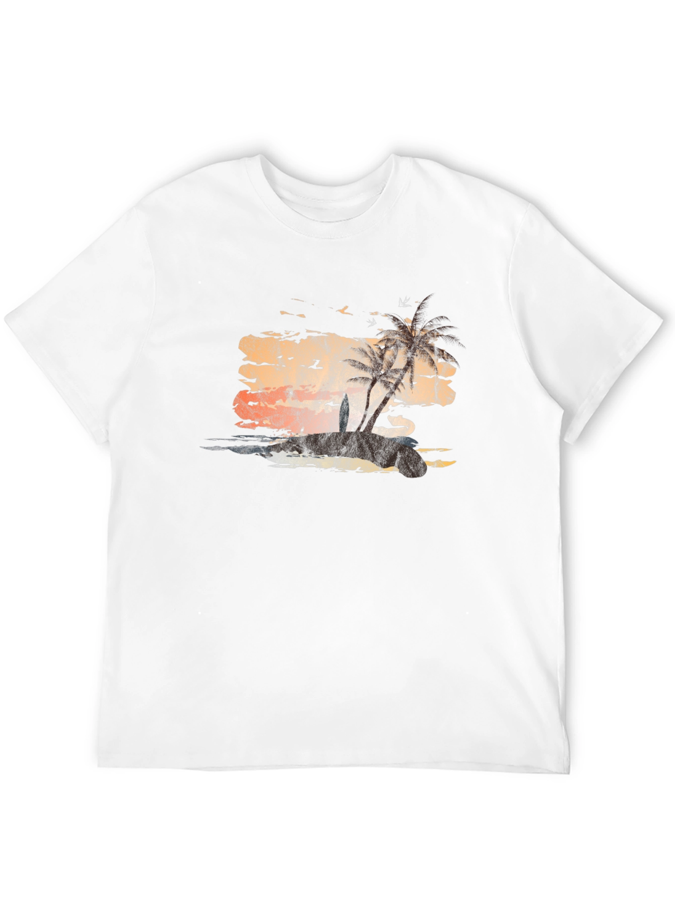 Retro Beach Sunset Tee