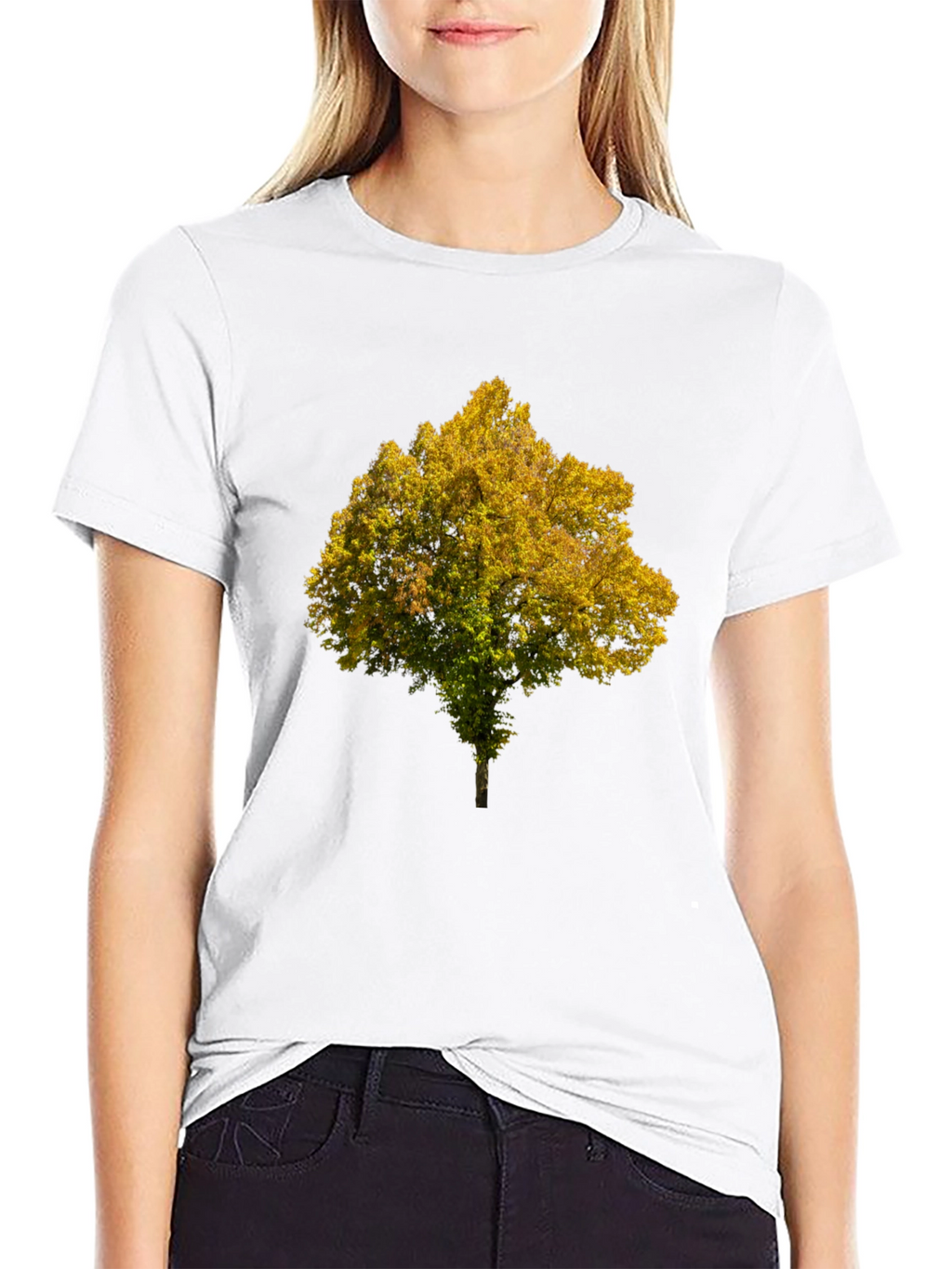 Tree Graphic Black T-Shirt