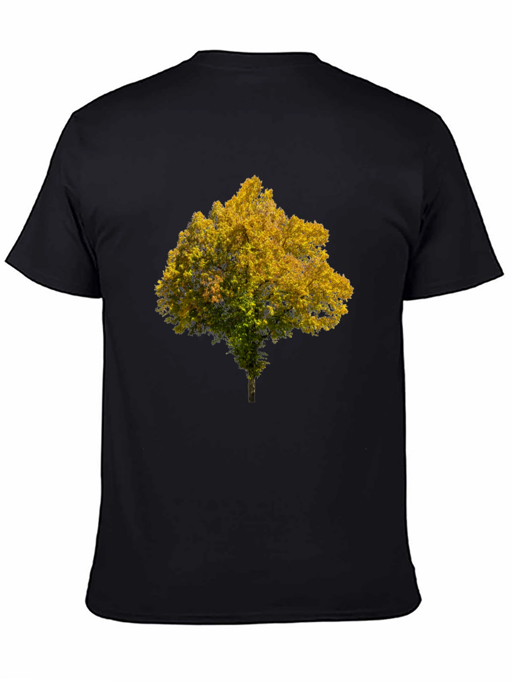 Tree Graphic Black T-Shirt