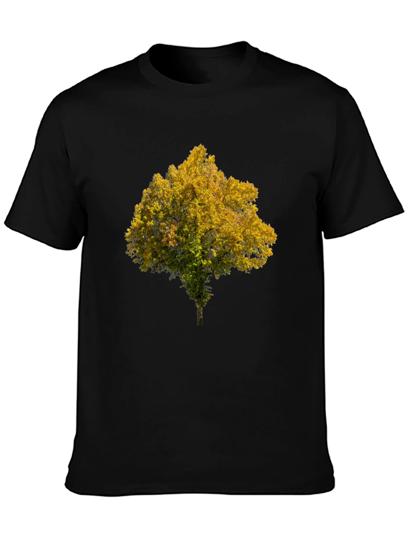 Tree Graphic Black T-Shirt