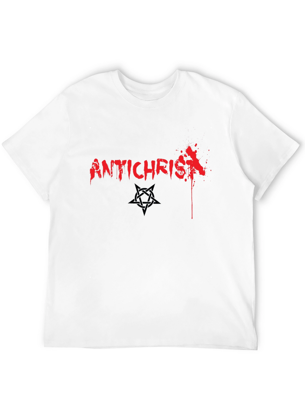 Antichrist Graphic Tee - Edgy Streetwear
