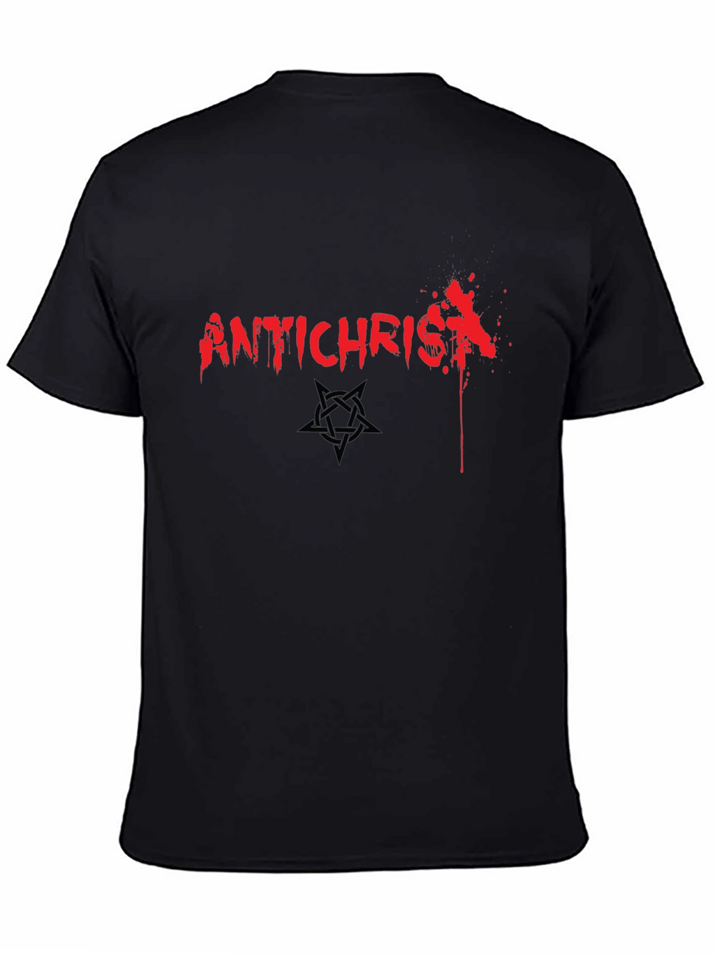 Antichrist Graphic Tee - Edgy Streetwear