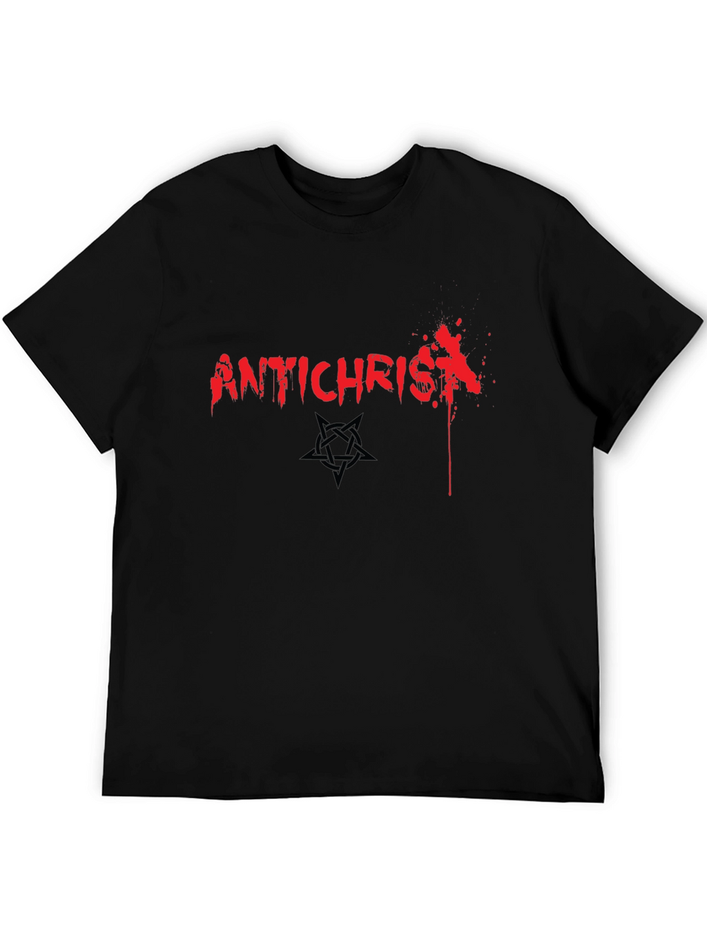 Antichrist Graphic Tee - Edgy Streetwear