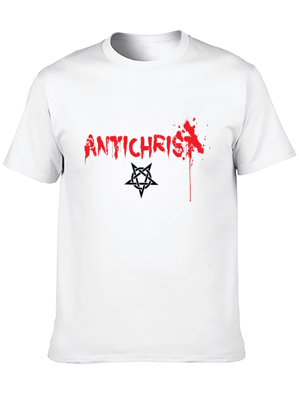 Antichrist Graphic Tee - Edgy Streetwear
