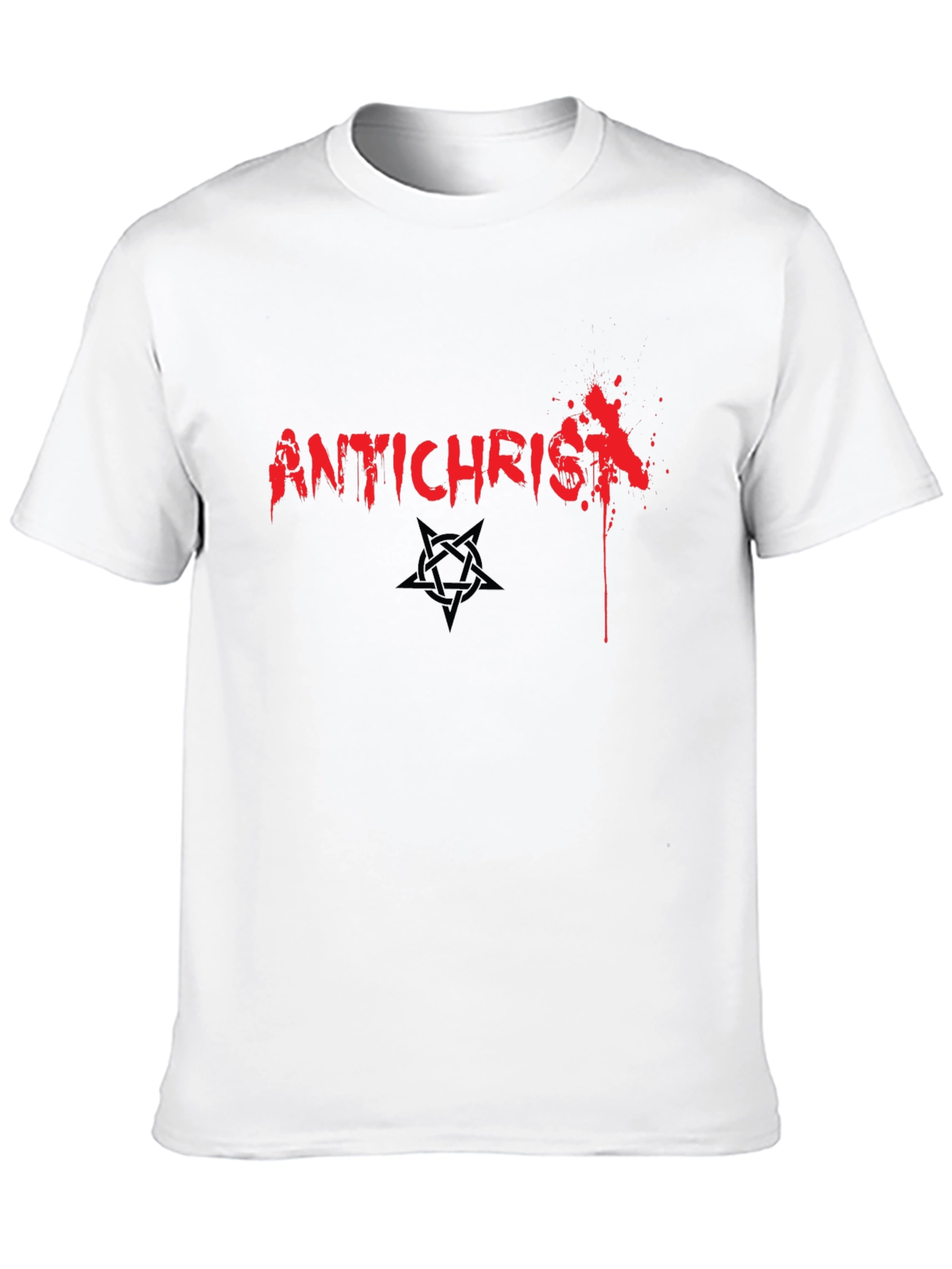 Antichrist Graphic Tee - Edgy Streetwear