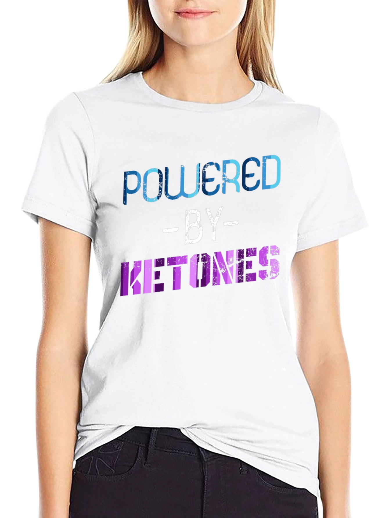 Powered by Ketones Graphic T-Shirt - Black