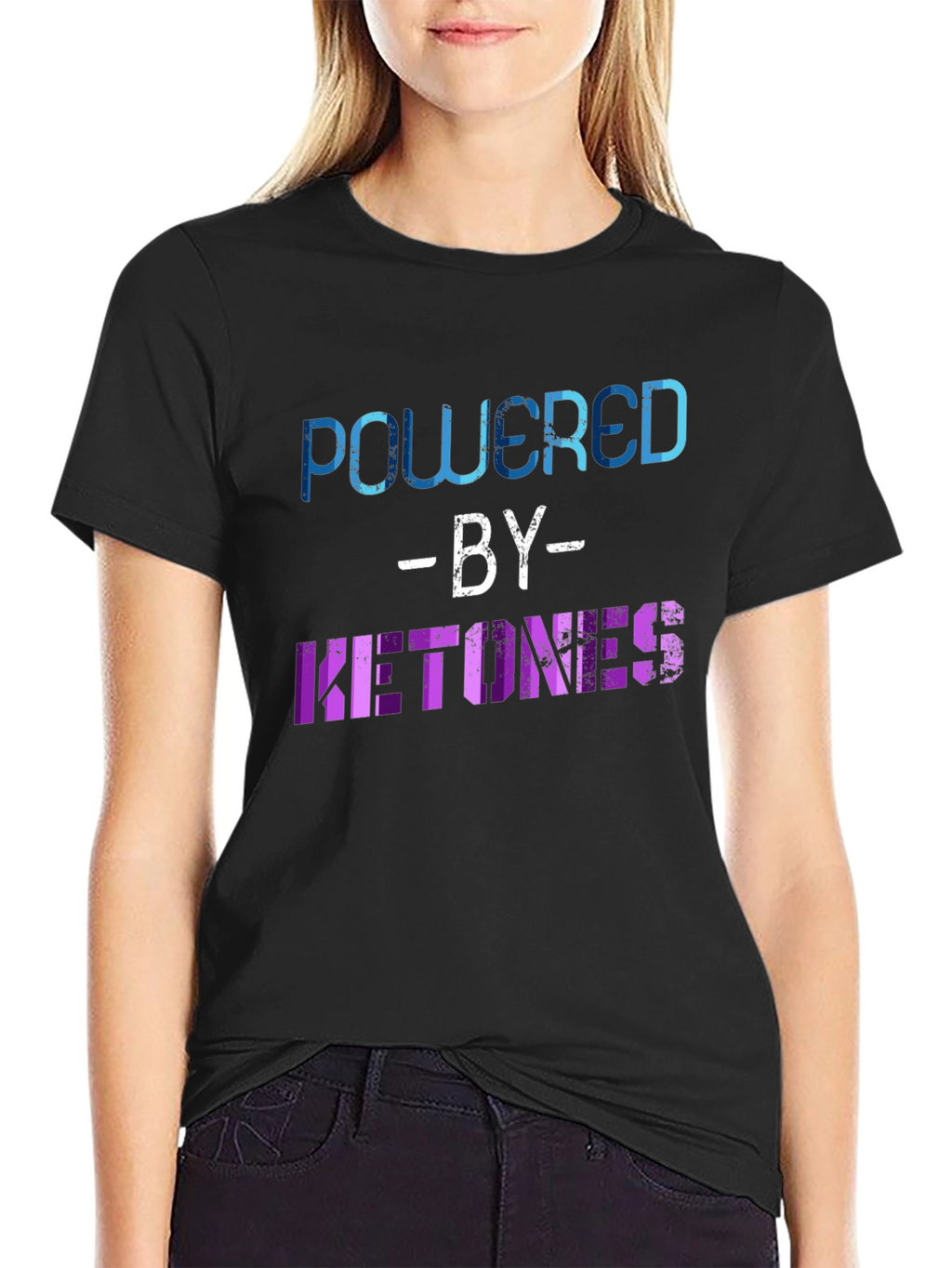 Powered by Ketones Graphic T-Shirt - Black