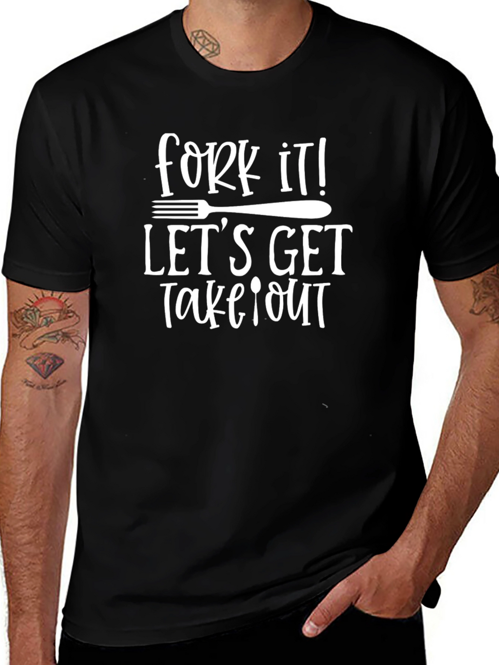 Fork It Lets Get Takeout T-Shirt