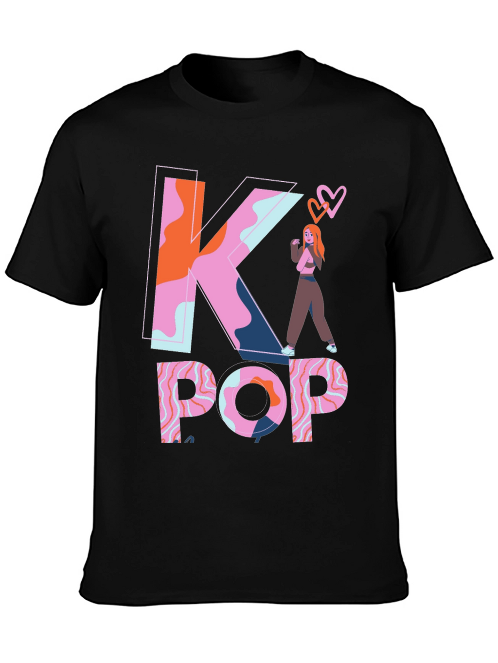 K-Pop Inspired Graphic Tee - Trendy & Unique