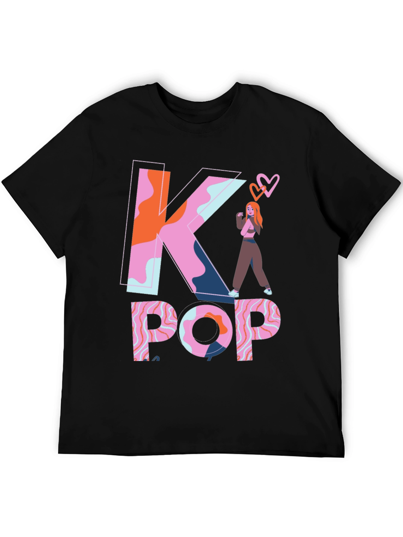 K-Pop Inspired Graphic Tee - Trendy & Unique