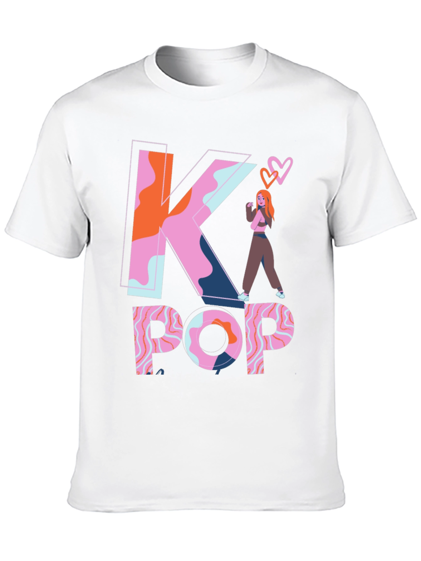K-Pop Inspired Graphic Tee - Trendy & Unique